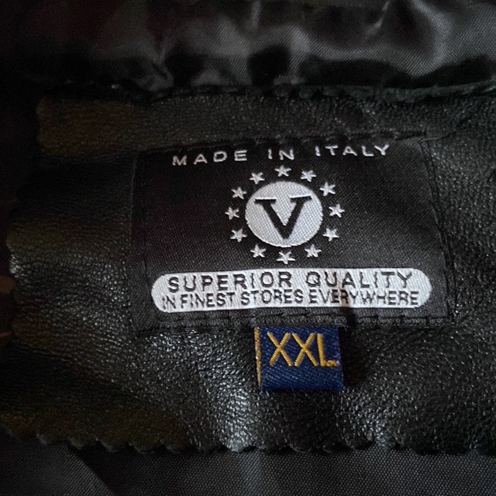 Mens made in Italy (ALTA MODA) leather jacket - Picture 9 of 13